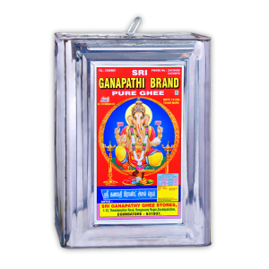 A small box of 15 liters of Sri Ganapathi ghee, famous for its quality, is available in Coimbatore.